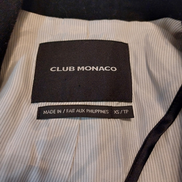 𝅺CLUB Monaco Women's Wool Blazer - XS - Picture 4 of 5